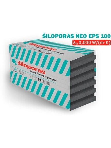Polistireninis putplastis ŠILOPORAS NEO EPS100 Polistireninis putplastis ŠILOPORAS NEO EPS100